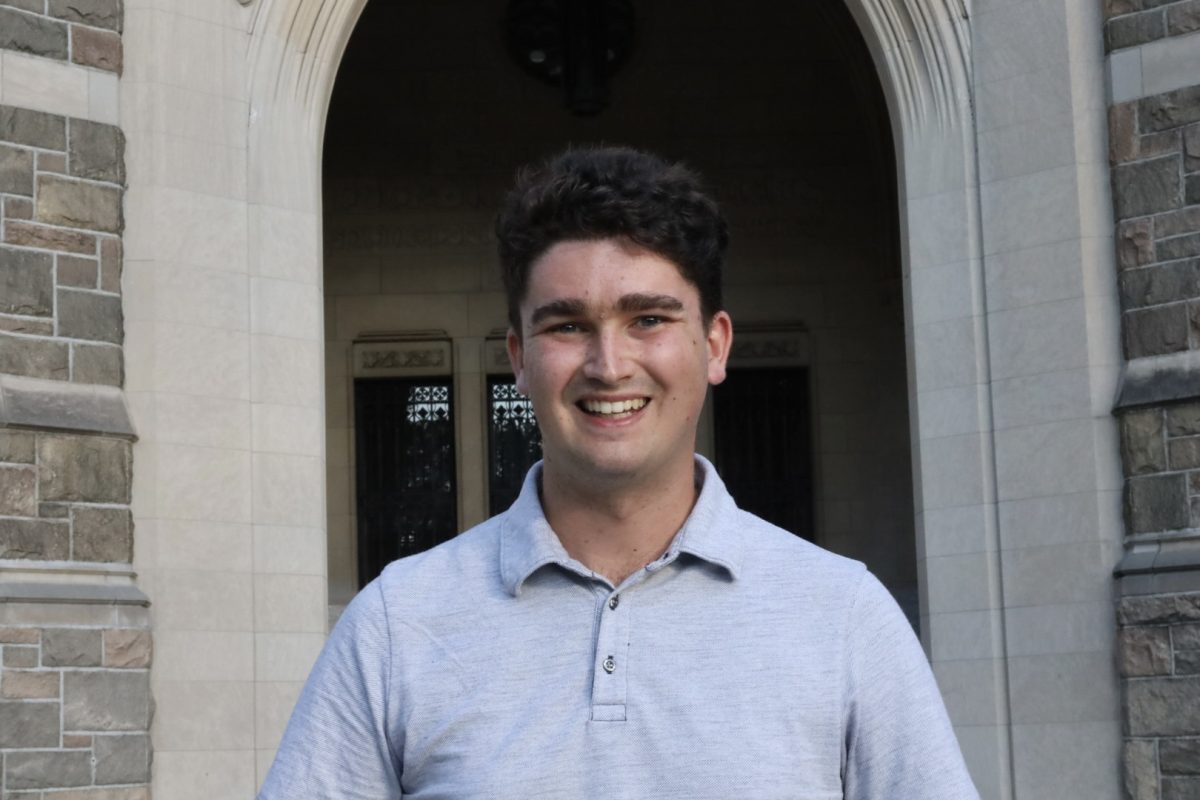Senior Evan McManus reminisces about his time at Rose Hill and on the Ram (Courtesy of Mary Hawthorn/The Fordham Ram).

