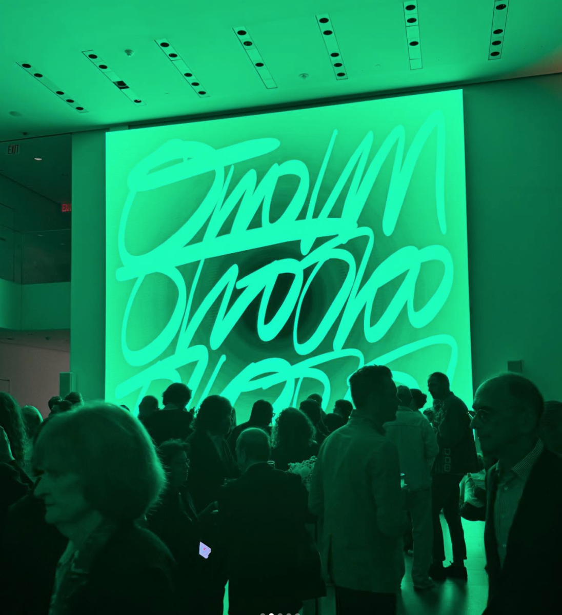 Stiles blends, poetry, humanity and artificial intelligence to create a piece that speaks to its viewers (Courtesy of Instagram/@sashastiles).
