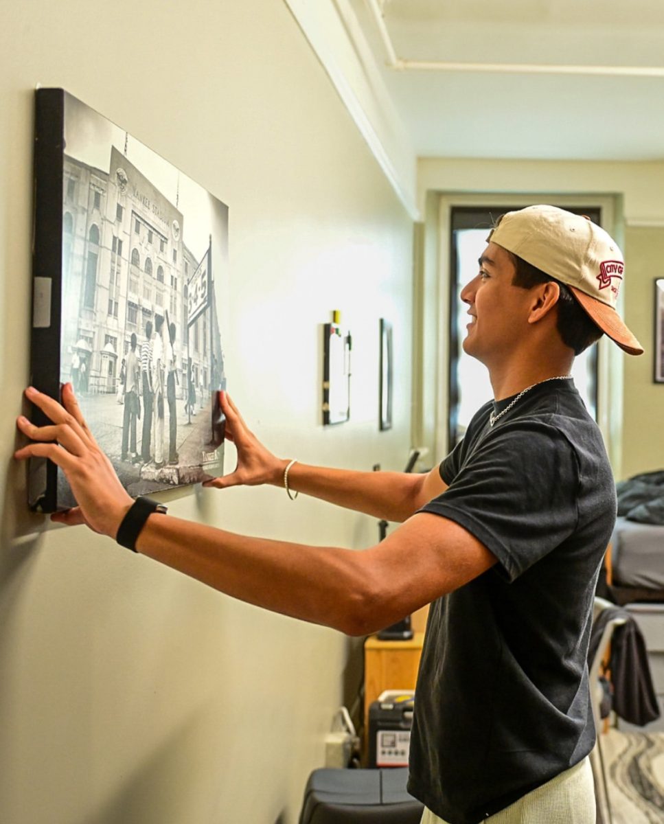 Using decor for your dorm will help make it feel like home (Courtesy of Instagram/@fordhamuniversity).
