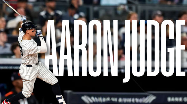 Aaron Judge surpassed Joe DiMaggio on the all-time New York Yankees home run leaderboard.