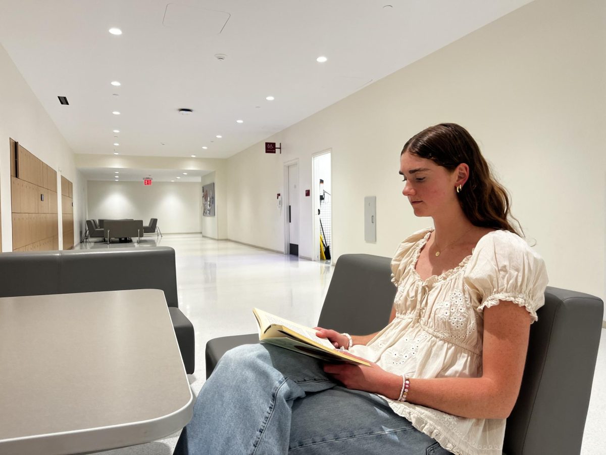 Leisurely reading is possible during the academic year. Courtesy of Abigail Adams/The Fordham Ram.