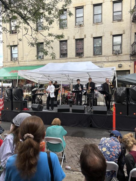Arthur Avenue merchants have been participating in Ferragosto for over 25 years (Courtesy of Lara Ejzak for The Fordham Ram).
