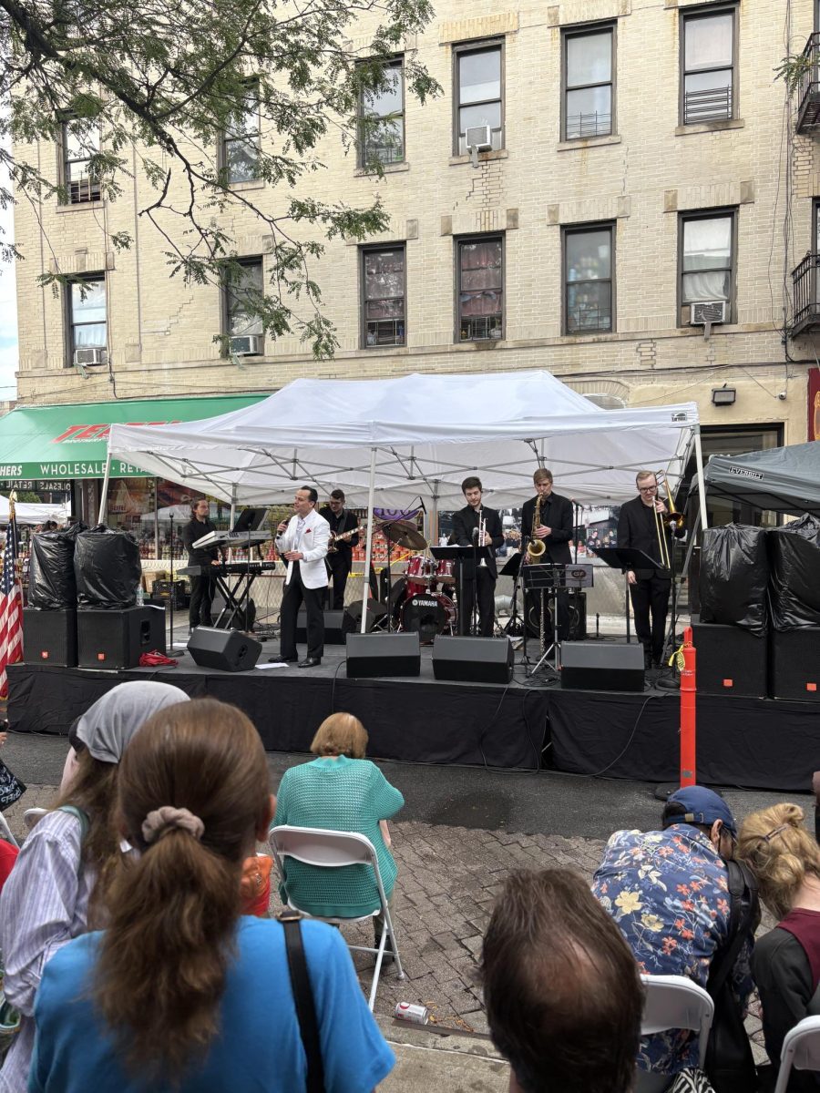 Arthur Avenue merchants have been participating in Ferragosto for over 25 years (Courtesy of Lara Ejzak for The Fordham Ram).
