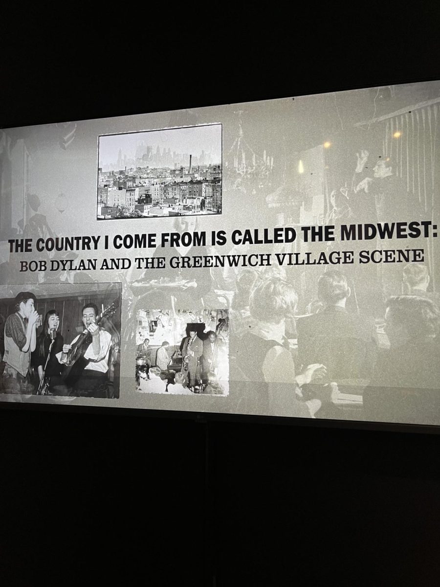 Bob Dylan’s songs became civil rights anthems in the 1960s (Courtesy of Camila Rancano for The Fordham Ram).

