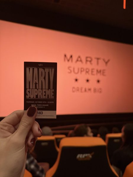‘Marty Supreme’ is set to be released on Christmas of this year (Courtesy of Johanna Brooslin for The Fordham Ram).