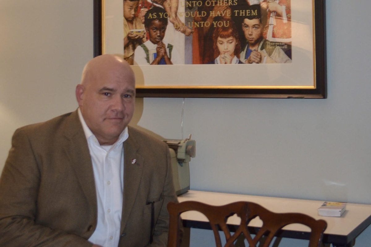 After 19 years of working at Fordham's Rose Hill campus, Christopher Rodgers will move to an office at Lincoln Center. (Nora Malone/The Fordham Ram)