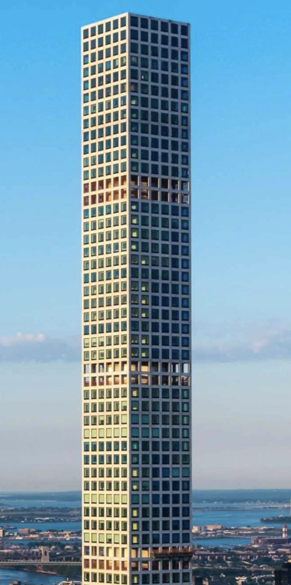432 Park Ave stands tall over NYC. Courtesy of Parametric Architecture.