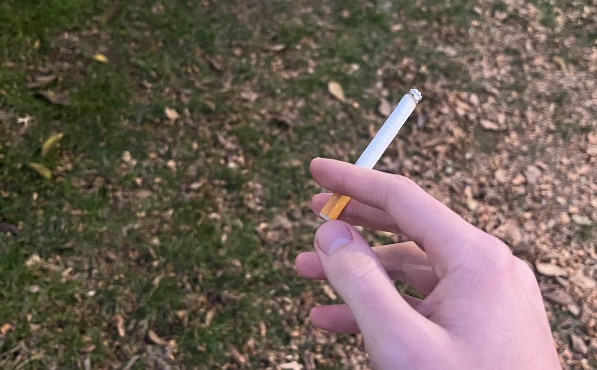 Restrictions on smoking on campus are often poorly enforced. Stuart Cremer/The Fordham Ram.