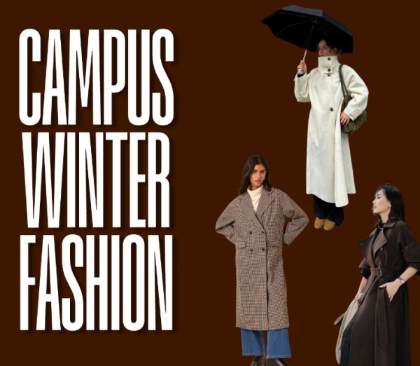 Throwing on a classy wool coat is an easy way to make an outfit feel finished (Courtesy of Meghan Cattani/The Fordham Ram).