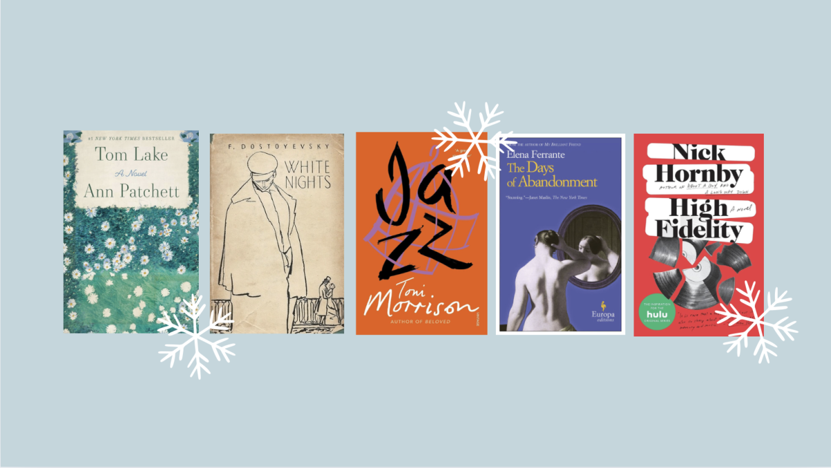 Winter break is the perfect time to catch up on pleasure reading after a semester centered around academics (Courtesy of Kate Herbert for The Fordham Ram).