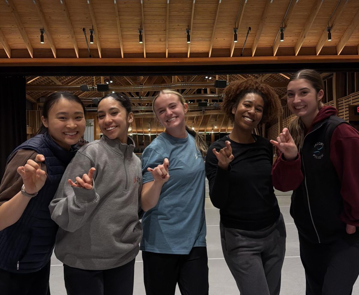 Harris, alongside four other Fordham students, attended Jacob’s Pillow’s first winter intensive.