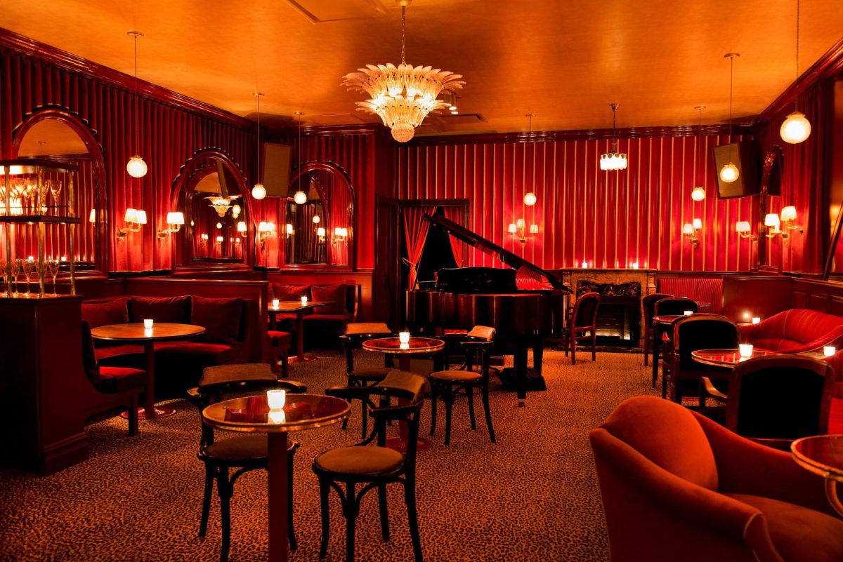 The interior of The Nines on Great Jones Street in Manhattan.