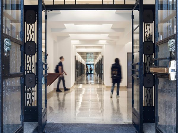 Fordham University's psychology department is located inside of Dealy Hall.