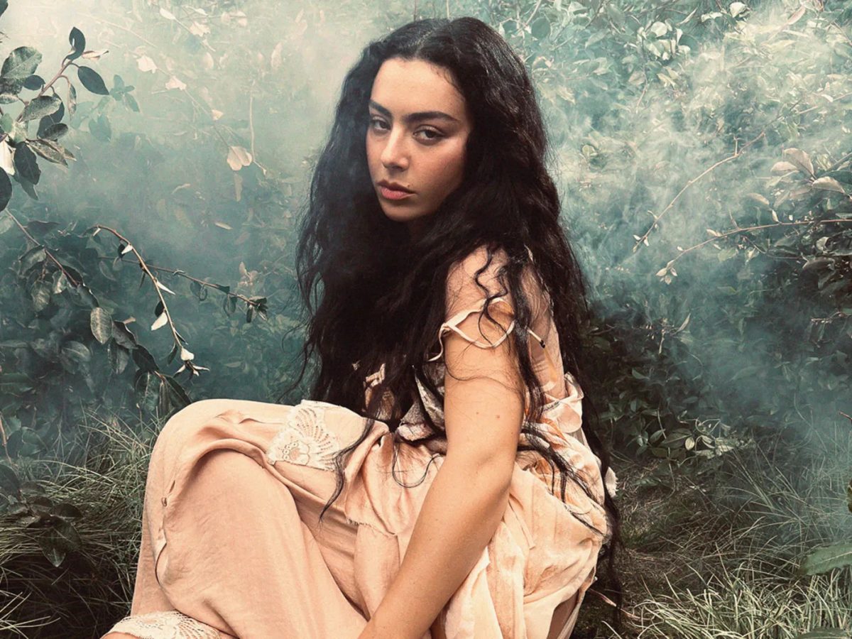 Charli xcx posing for a 2022 interview with Rolling Stone.
