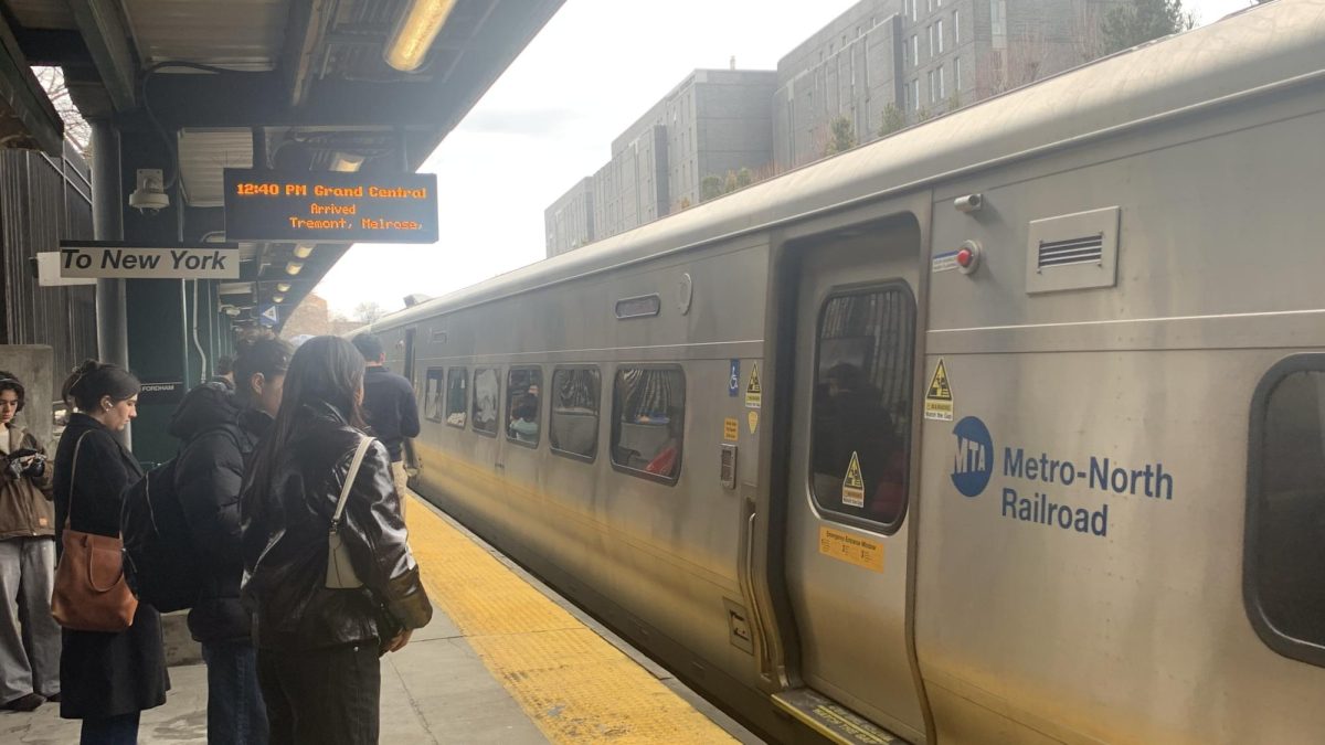 Fordham Road’s Metro-North station provides a direct line from Fordham to Grand Central.