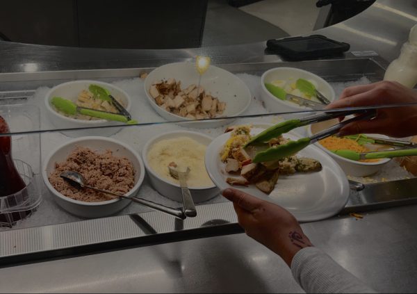 The dining hall salad station provides ample options to jazz up your plate.