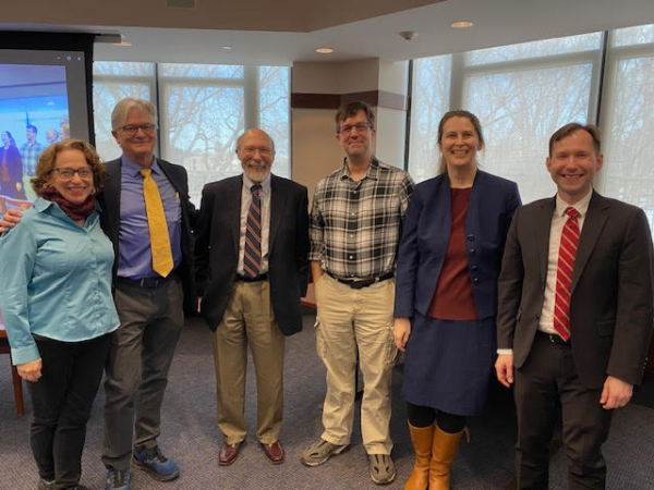 Panelists discussed the history of the FCRH Honors Program and how it has evolved over the years.
