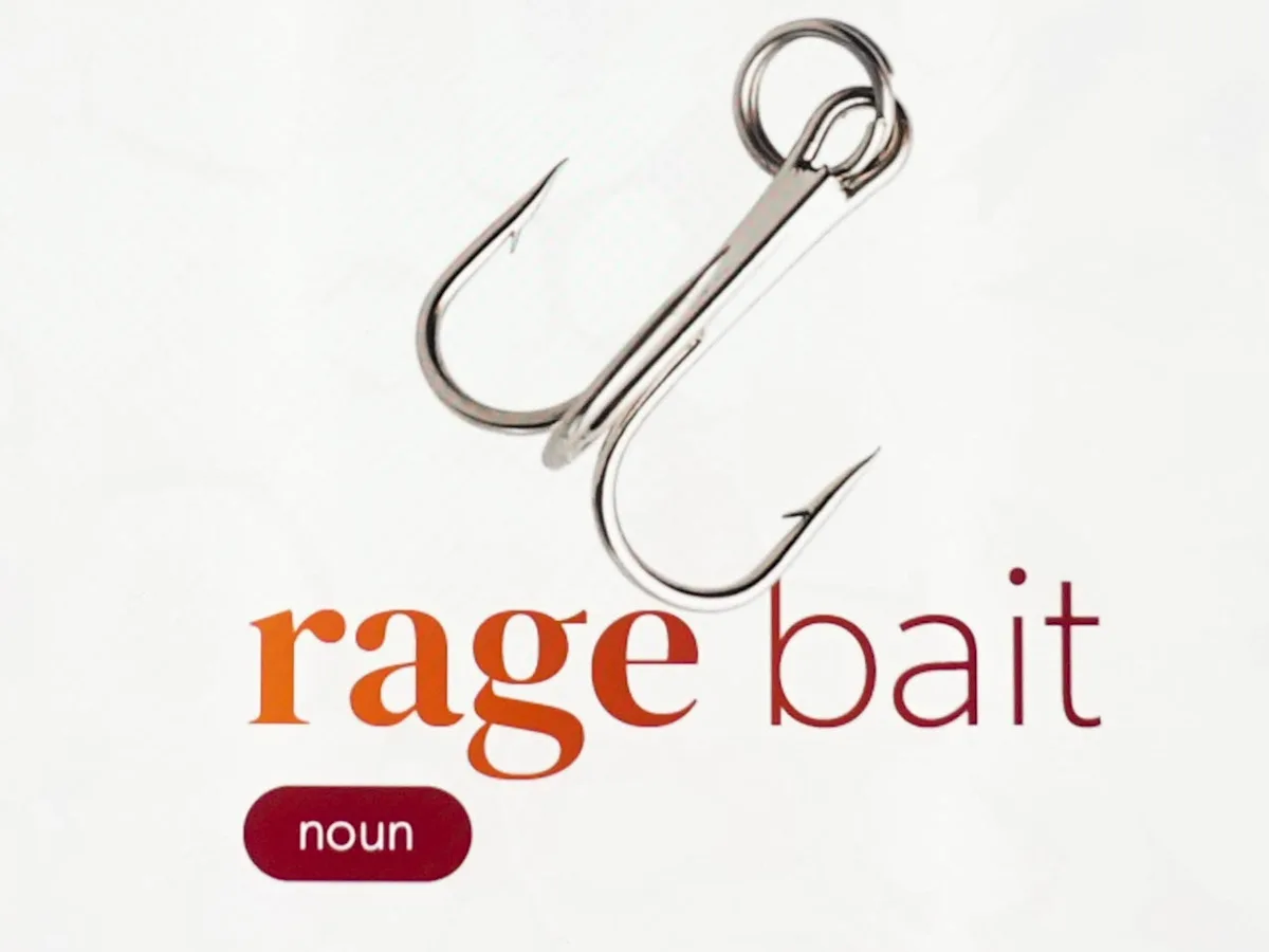 Rage bait was awarded Oxford's word of the Year in 2025.
