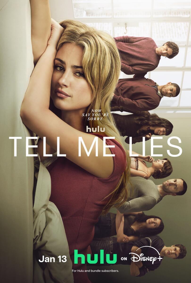 The new TV drama series "Tell Me Lies" highlights the messy, but relatable, side of relationships and adulthood.
