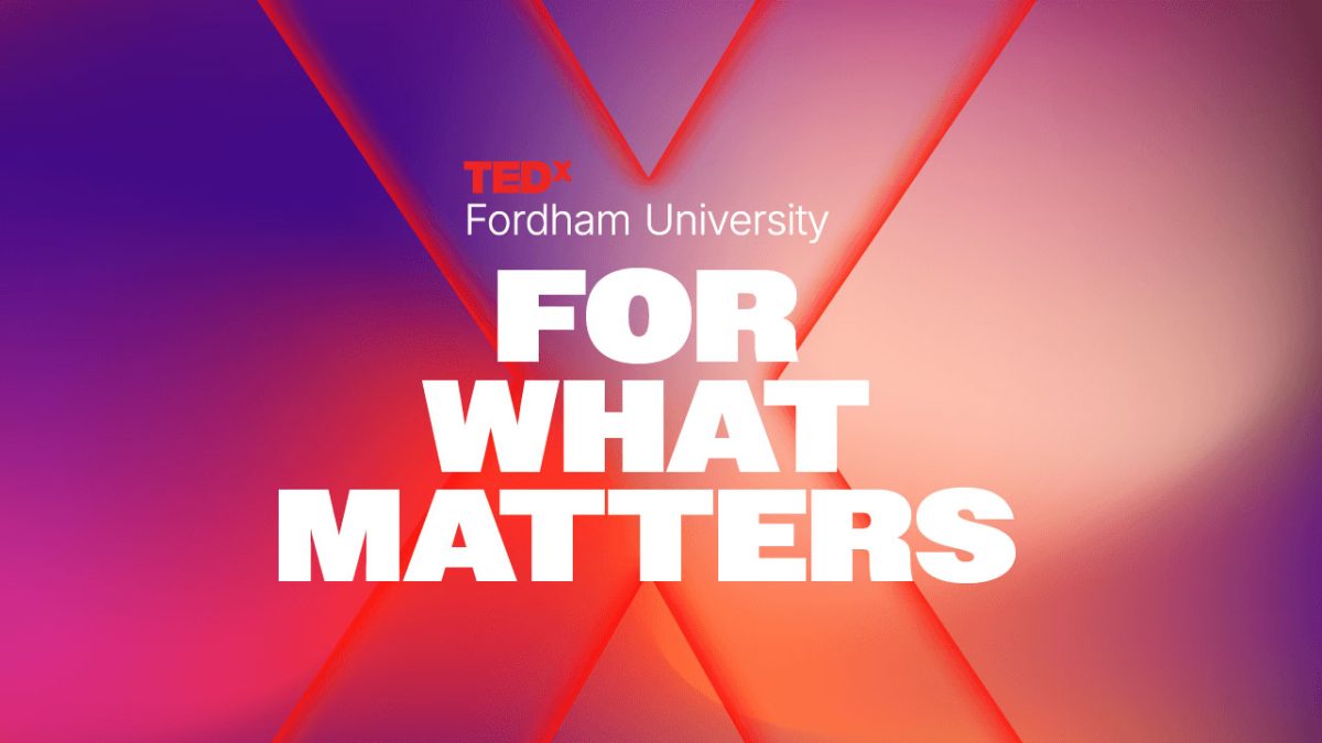 Distinguished faculty and alumni talk about AI and business strategy at TEDx Fordham event.