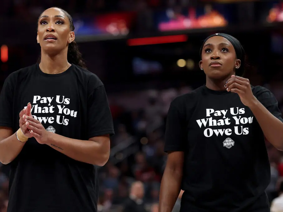 Women’s professional basketball players are advocating for equal pay.
