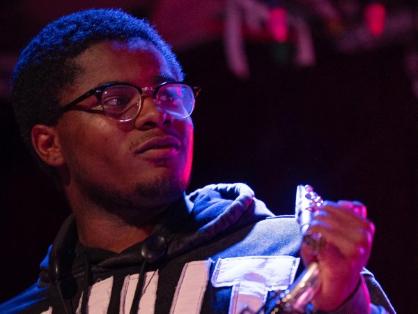 Lucious Crawford's jazz skills brings swing into Fordham's musical environment.