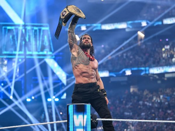 Roman Reigns had a dominant performance at WrestleMania in Las Vegas.