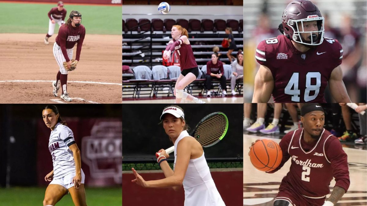 (Left to right) Holly Beeman, Audrey Brown, James Conway, Ella Guth, Navena Kolarevic and Dejour Reaves.